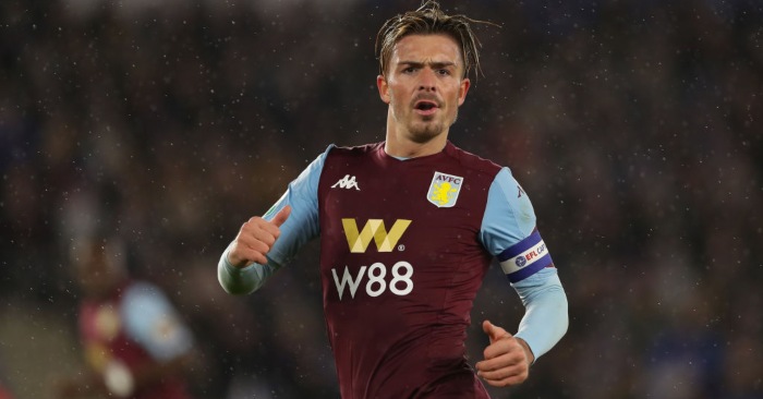 Jack Grealish was attacked by a fan crossing the white line