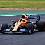 McLaren F1 car driven by Lando Norris