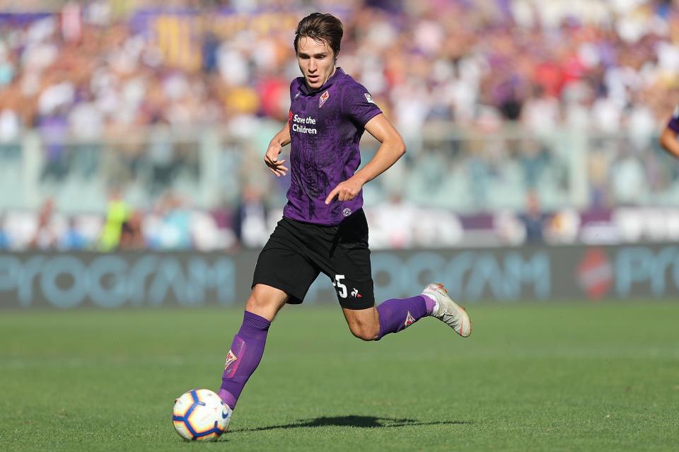 Manchester united target Federico Chiesa