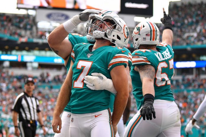 Miami Dolphins' Jason Sanders has been kicking his way to become one of NFL's best