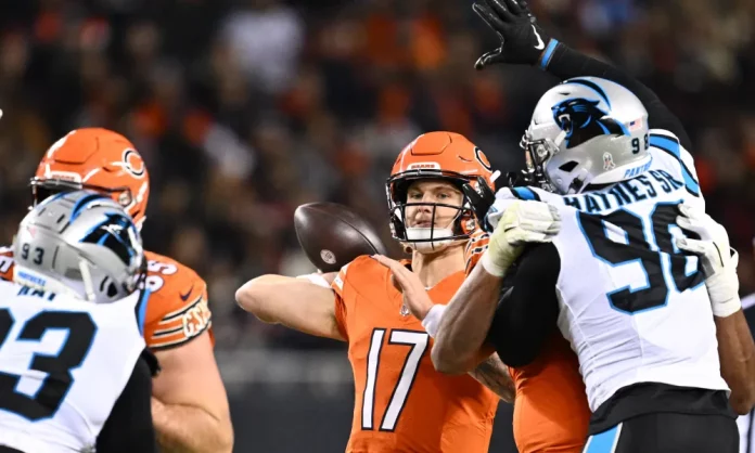 Bears beat Panthers 16-13 for poor third win